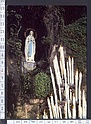 M7101 LOURDES LA STATUA DELL IMMACOLATA NELLA GROTTA DELLE APPARIZIONI Viaggiata SB